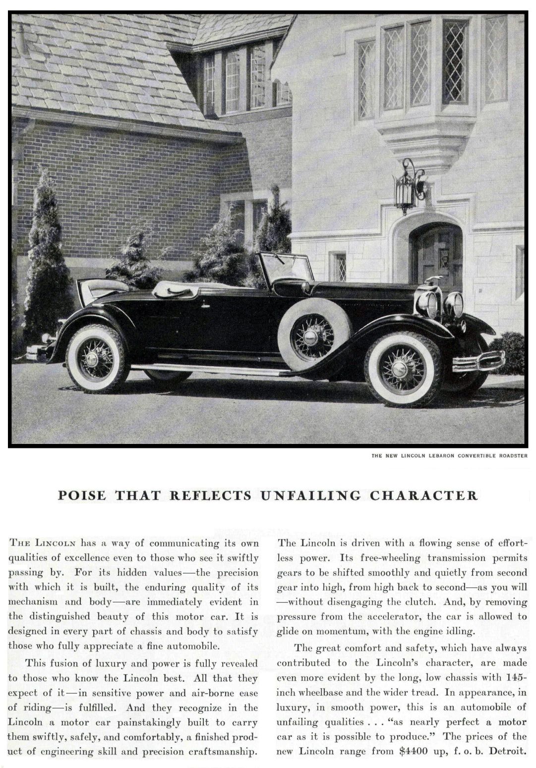 1931 Lincoln 10